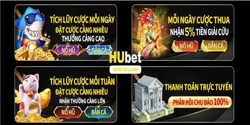 Khuyến mãi dành cho trò chơi Bắn cá nổ hũ